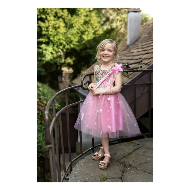 Robe à sequins  | Rose