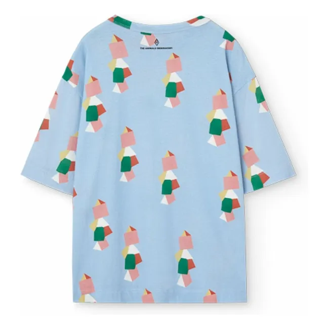 T-shirt Collie Coton Bio | Bleu ciel