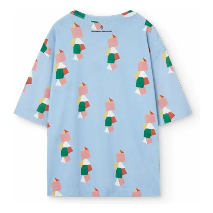 Collie T-shirt Organic cotton | Light blue- Product image n°3