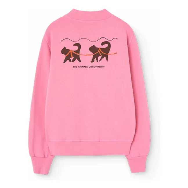 Sudadera cebra | Rosa Bombón