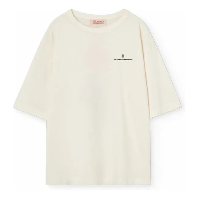 Collie T-shirt Organic cotton | Ecru