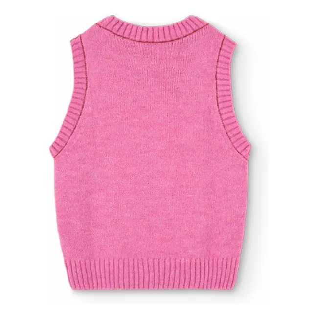 Organic Cotton Bat Sweater | Red