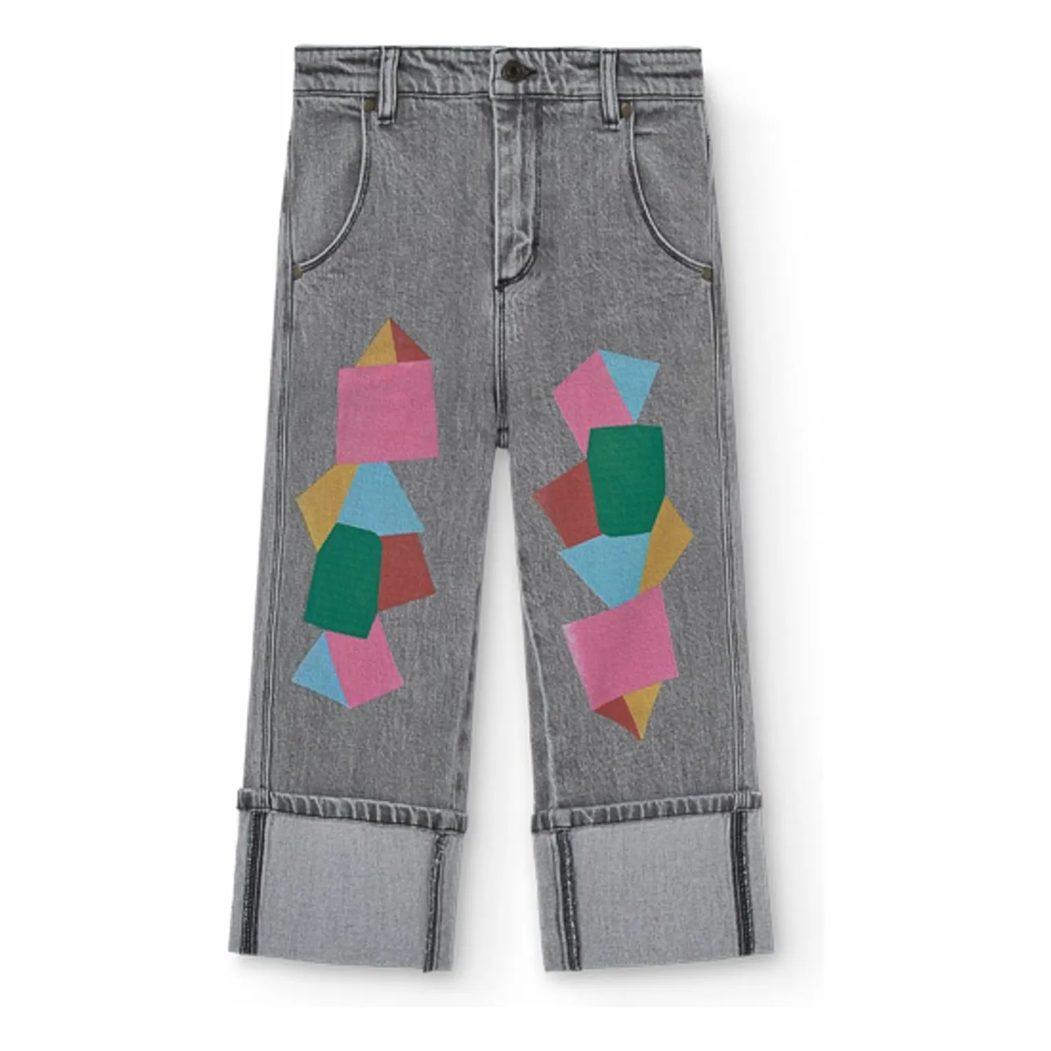 The Animals Observatory Men's Grey Jean Ant Organic Cotton