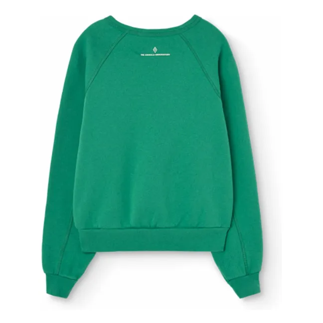 Sweatshirt Shark | Grün