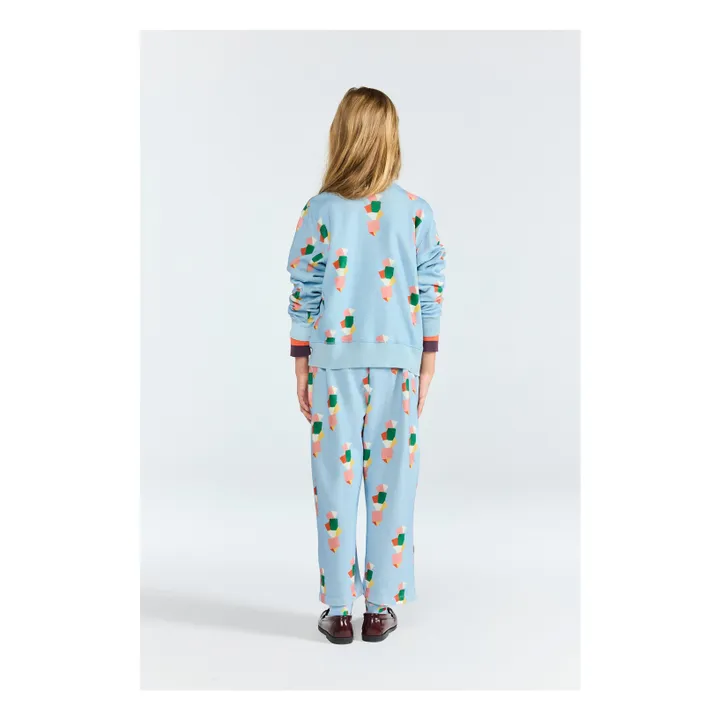 Sweat Zebra | Bleu ciel- Image produit n°2