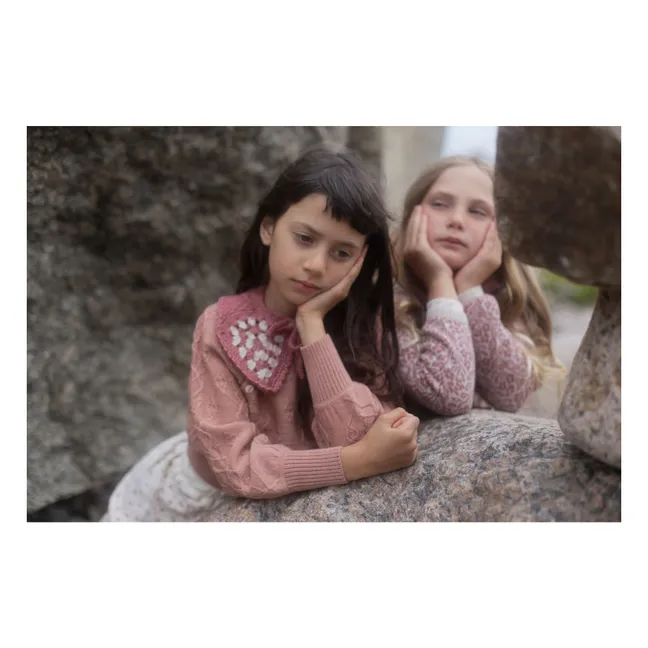 Hawk Merino Wool Sweater | Dusty Pink