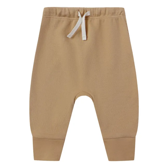 Joggers de algodón ecológico | Ocre