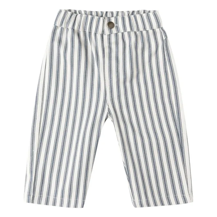 Pantalon Grayson Denim Bio | Bleu gris- Image produit n°0