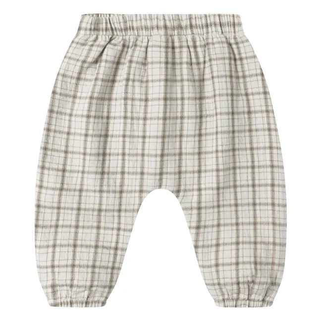 Sarouel Woven Gaze de Coton Bio | Bleu Clair