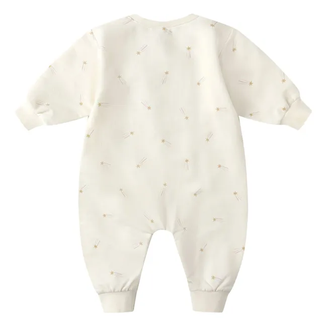 Combinaison Etoiles Coton Bio | Ivoire
