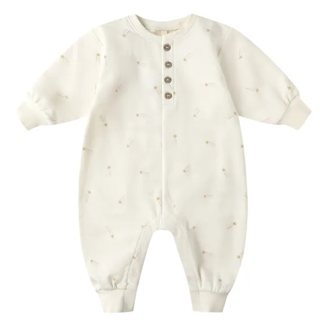 Combinaison Etoiles Coton Bio | Ivoire