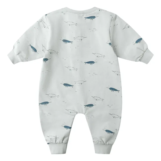 Narvals Organic Cotton Jumpsuit | Light Blue