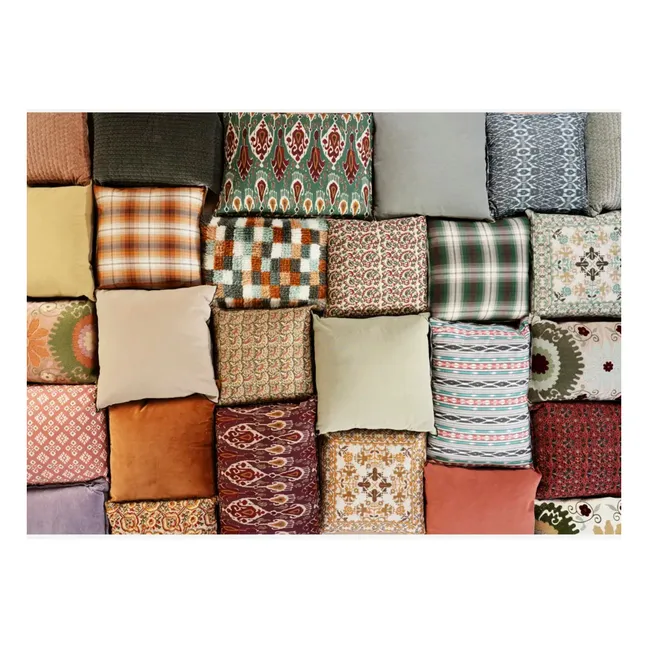 Housse de coussin en coton | Olive