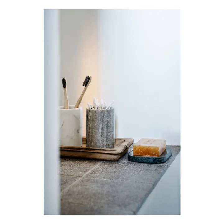 Porte-savon en marbre  | Vert- Image produit n°2