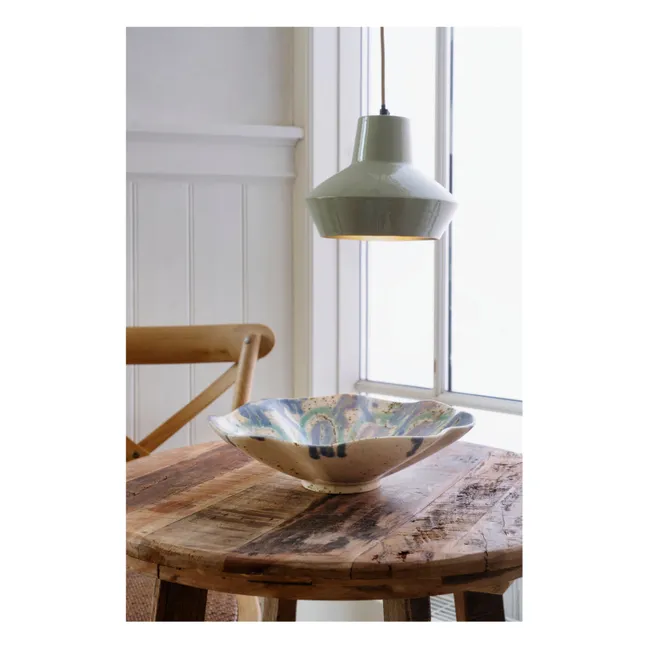 Suspensión de metal esmaltado | Verde