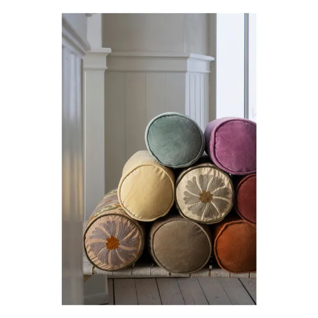 Velvet bolster | Honey