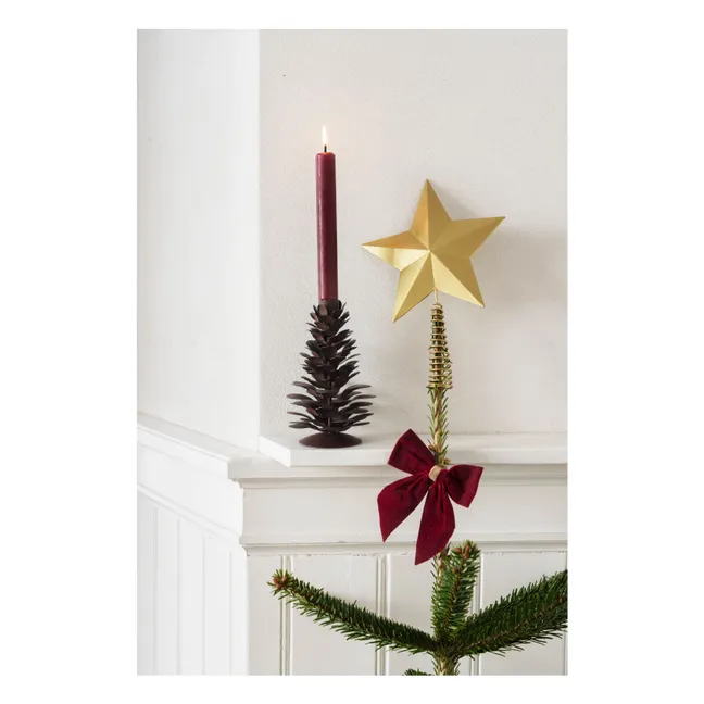 Decorative velvet bows - Set of 4 | Multicoloured