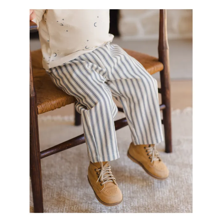 Pantalon Grayson Denim Bio | Bleu gris- Image produit n°3