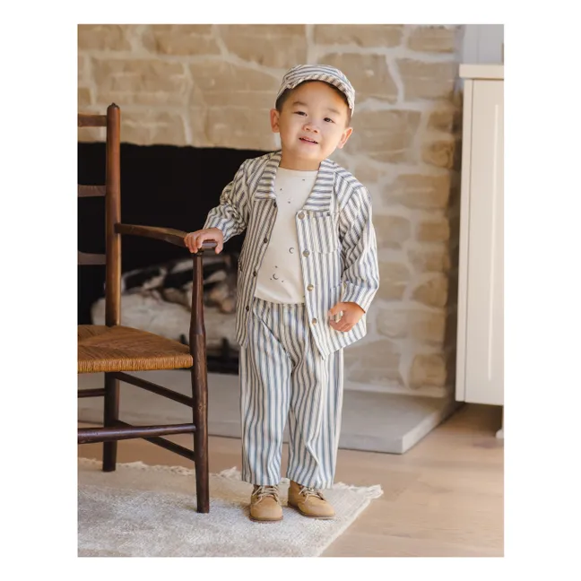 Pantalon Grayson Denim Bio | Bleu gris