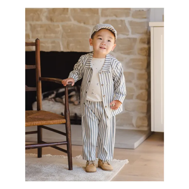 Grayson Organic Denim Pants | Grey blue