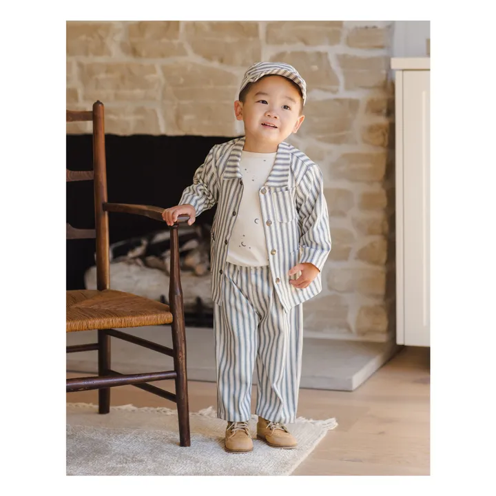 Pantalon Grayson Denim Bio | Bleu gris- Image produit n°1