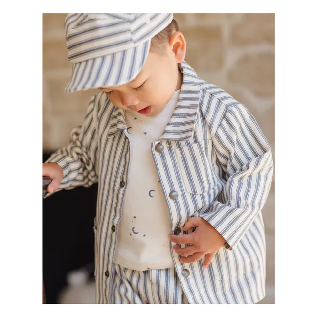 T-shirt Lunes Coton Bio | Ecru