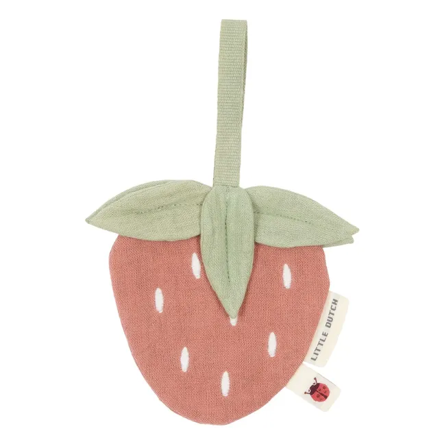 Attache-tétine Fraise | Rouge