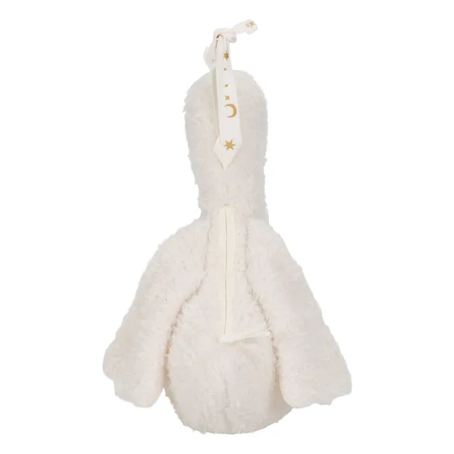 Peluche musicale et lumineuse Oie | Blanc