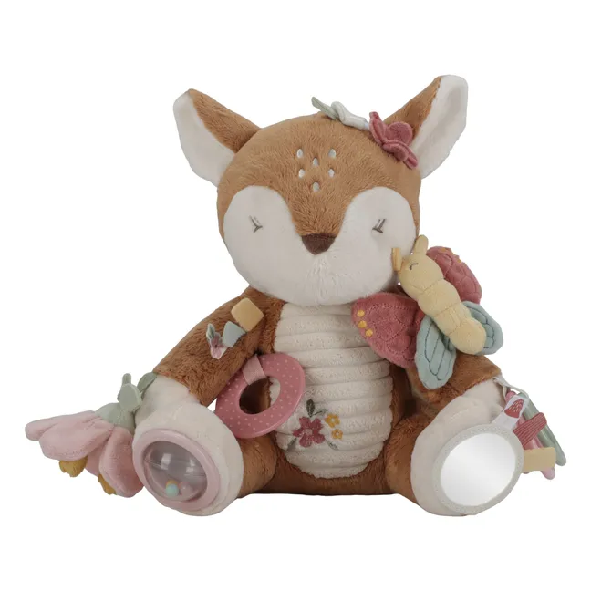 Peluche d'activités Faon - Fairy Garden | Marron