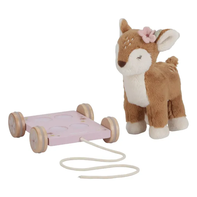 Jouet à tirer Faon FSC - Fairy Garden | Marron