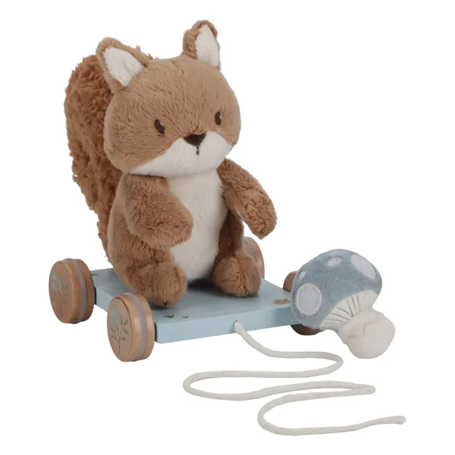 FSC Squirrel Pull Toy - Forest Friends | Brown