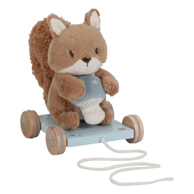 FSC Squirrel Pull Toy - Forest Friends | Brown