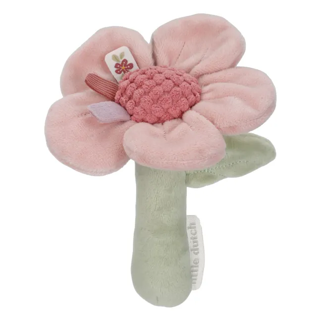 Flower rattle - Fairy Garden | Pink