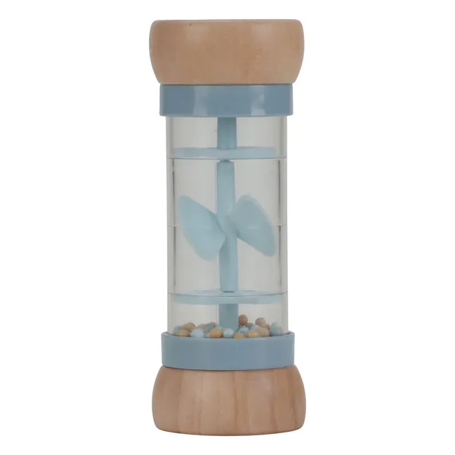 Hochet de pluie en bois FSC - Forest Friends | Bleu