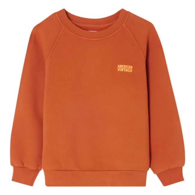 Sweatshirt Izubird | Terracotta