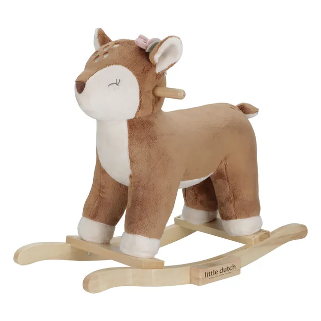 Rocking fawn - Fairy Garden | Brown