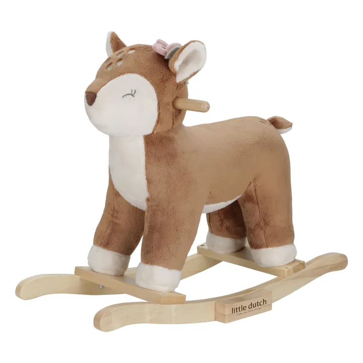 Cervatillo balancín - Jardín de hadas | Marrón- Imagen del producto n°0