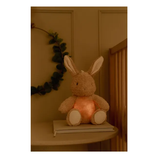 Peluche musical luminoso Conejo | Crema