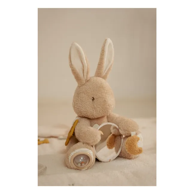 Peluche d'activité Lapin | Crème