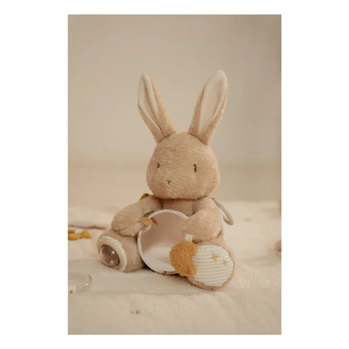 Peluche d'activité Lapin | Crème- Image produit n°1