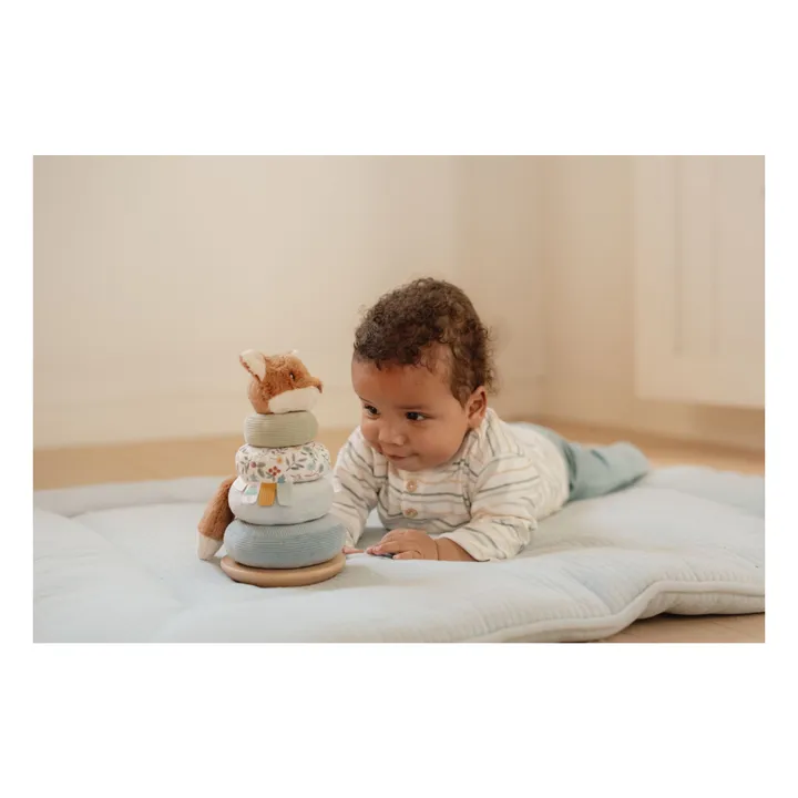 Peluche apilable FSC Fox - Amigos del Bosque | Azul- Imagen del producto n°2