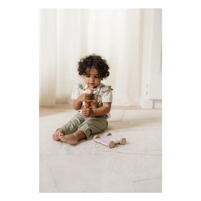 Juguete de tracción Fawn FSC - Fairy Garden | Marrón