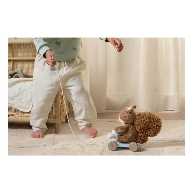 FSC Squirrel Pull Toy - Forest Friends | Brown