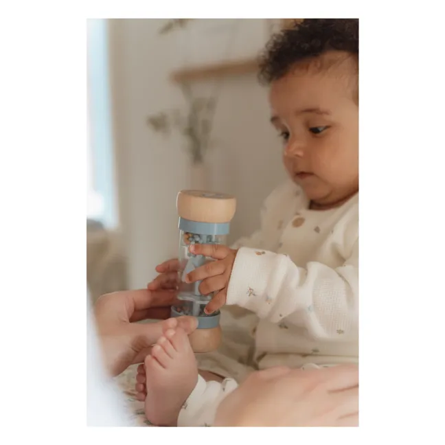 FSC wooden rain rattle - Forest Friends | Blue