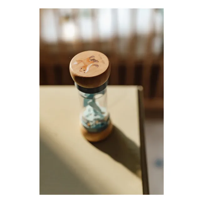 FSC wooden rain rattle - Forest Friends | Blue