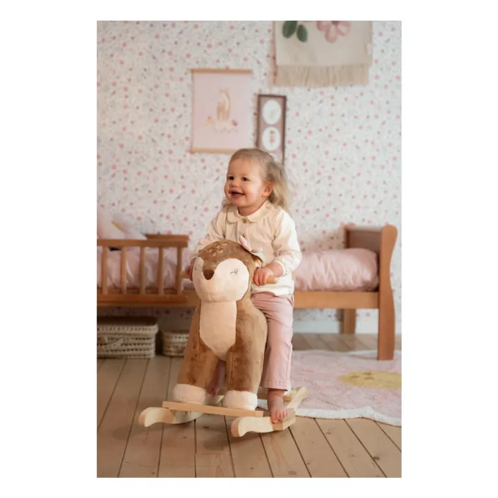 Cervatillo balancín - Jardín de hadas | Marrón- Imagen del producto n°7