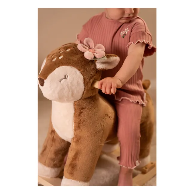 Rocking fawn - Fairy Garden | Brown