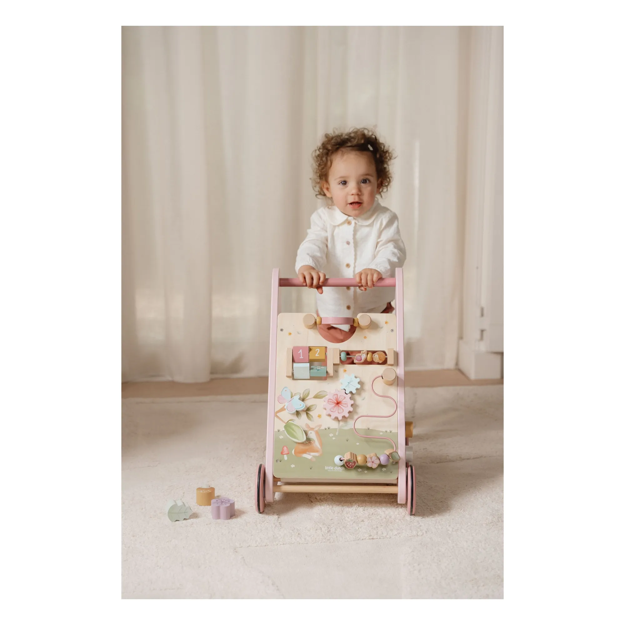 Little Dutch - Chariot de marche FSC - Fairy Garden (Little Dutch) - Image 1