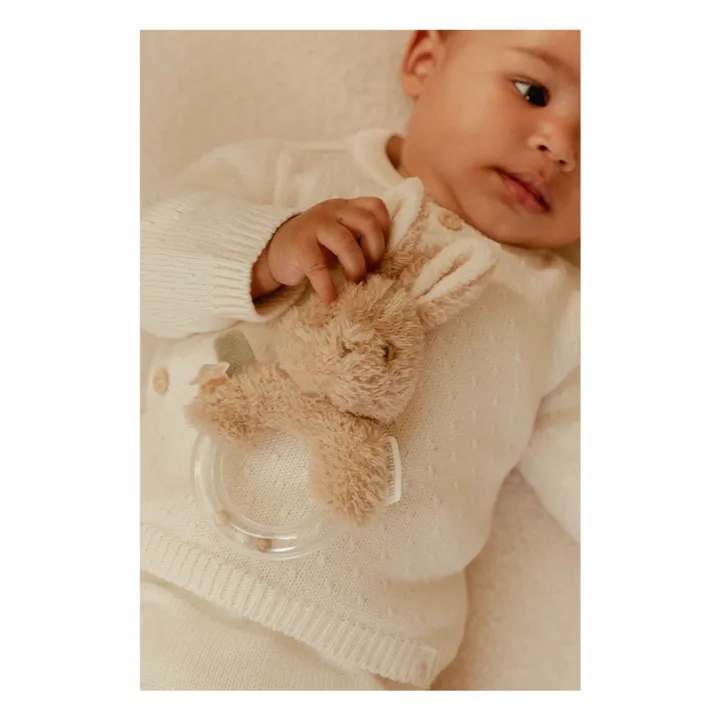 Anneau de dentition Lapin | Crème- Image produit n°1