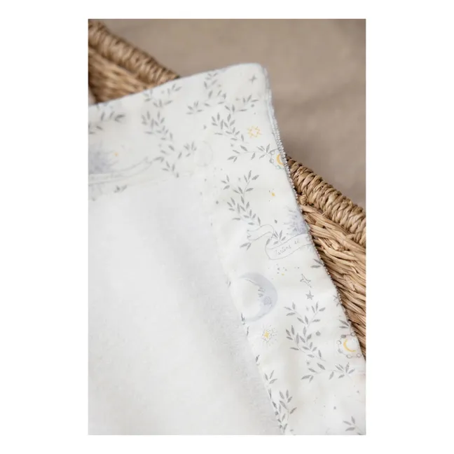 Rêve étoilé bath cape | Ecru